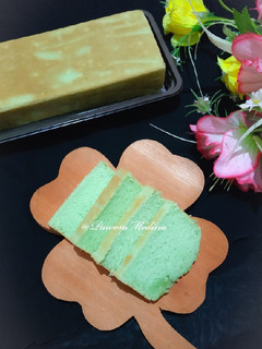 Foto resep Bolu Pandan Keju