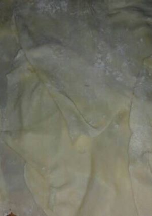 صورة لوصفة عجينه البقلاة