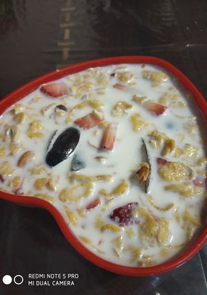 A picture of Honey Ganola Breakfast.