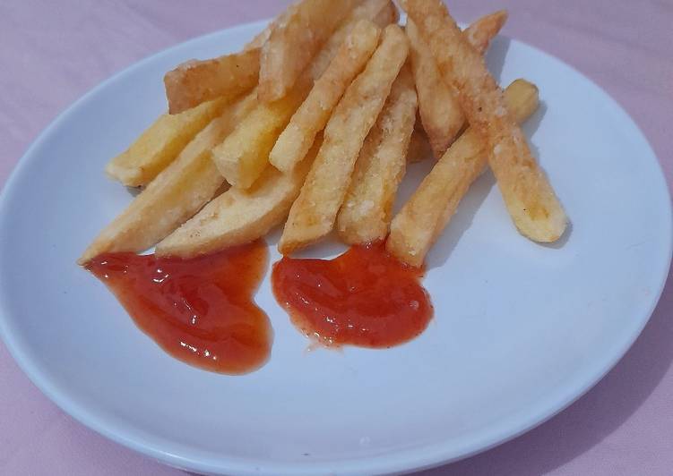 Resep French fries, Enak Banget