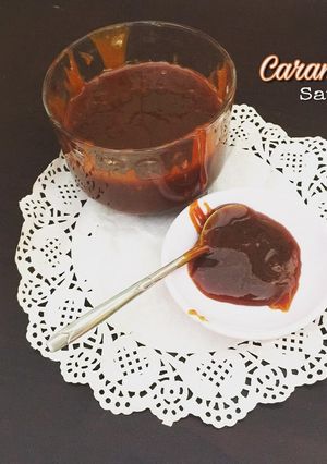 Hình của món Caramel sauce.