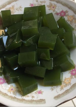 Foto resep Cincau pandan jelly