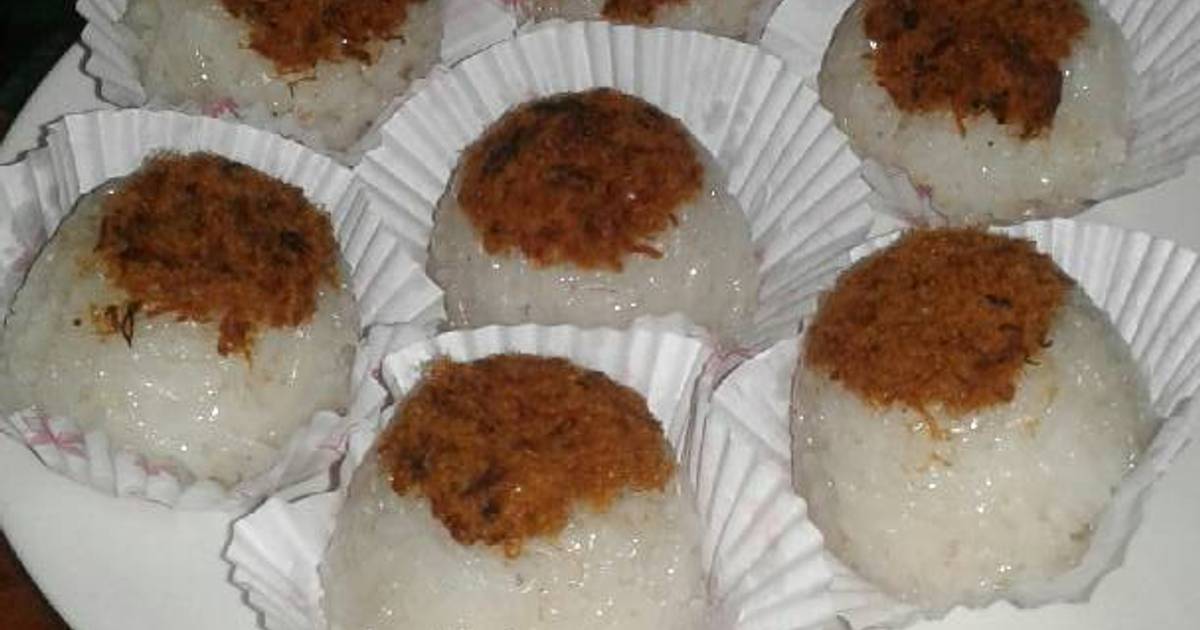 Resep Ketan Kukus Tabur Abon oleh Puji Winarni Cookpad