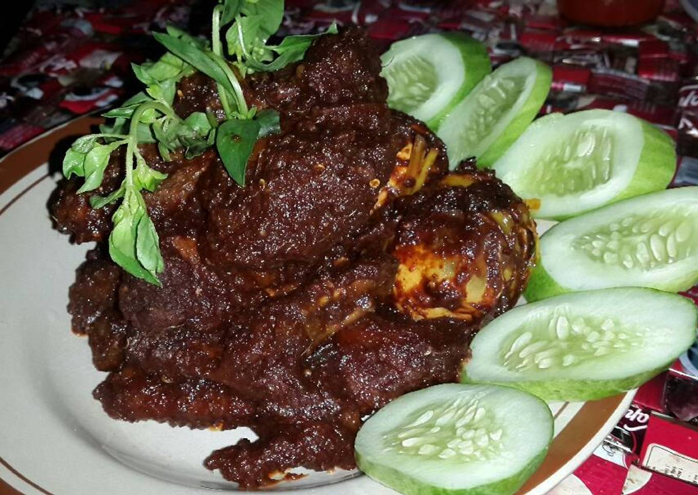 Bebek goreng bumbu pedas