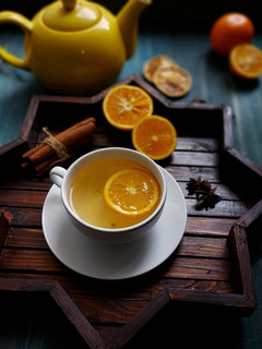 عکسی از دستور دمنوش پرتقالی