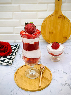 A picture of Strawberry dessert.