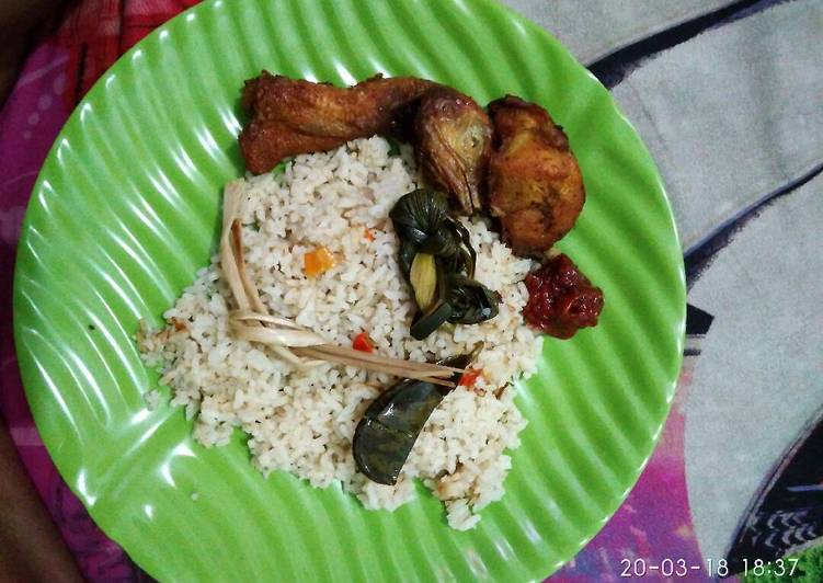 Resep Nasi liwet legit (rice cooker) Anti Gagal