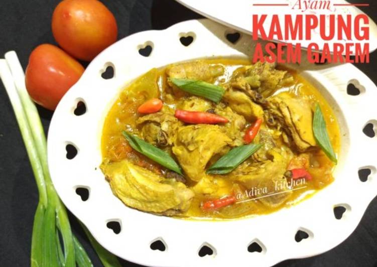 Ayam kampung Garem Asem