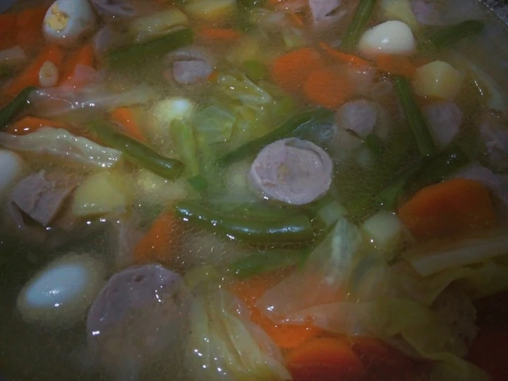 Langkah Gampang Menyiapkan Resep Sop Sayur Pelangi Praktis yang  Bikin Ketagihan Anti Ribet, Lezat