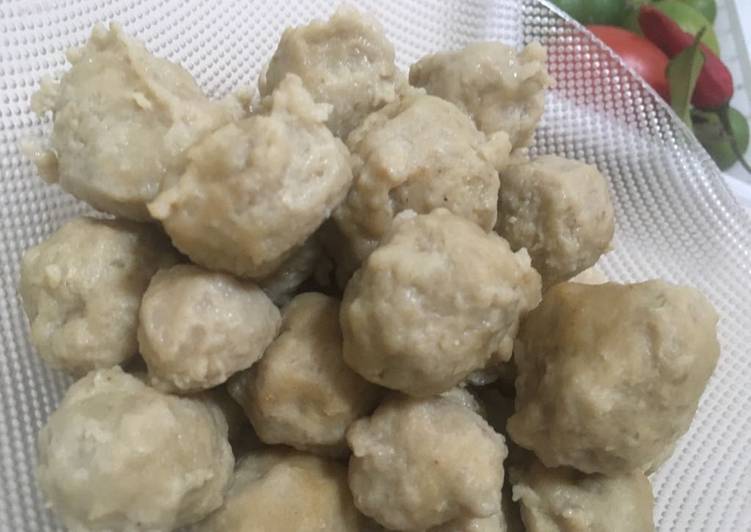 Resep Bakso Sapi (Full Blander) Anti Gagal