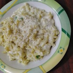 White sauce pasta A picture of White sauce pasta.