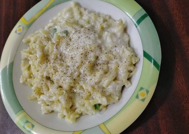 Easiest Way to Prepare Favorite White sauce pasta