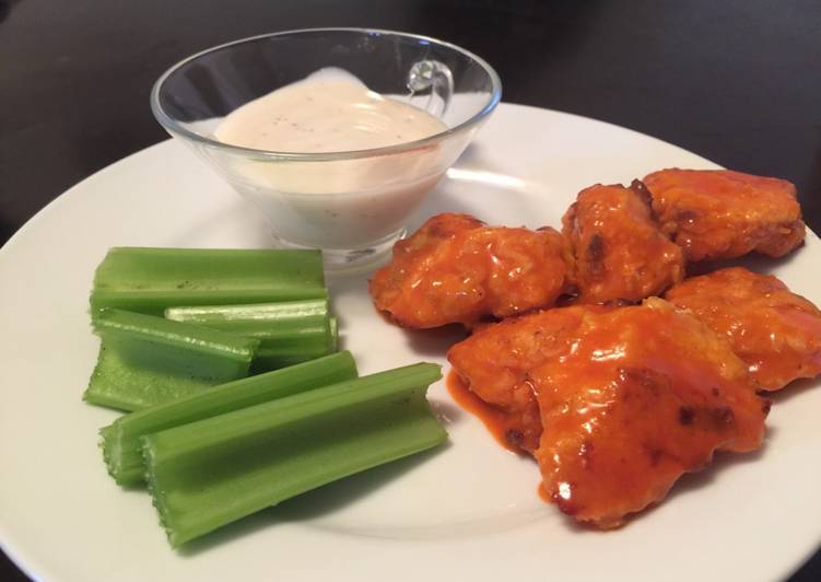 Steps to Prepare Any-night-of-the-week Majestic Boneless Baked Chicken Wings!