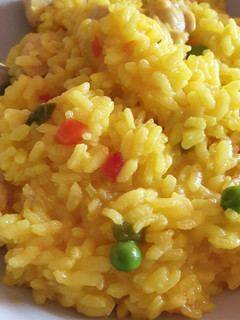 Una foto de Arroz con pollo