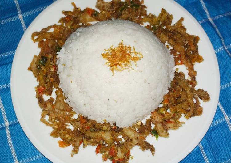 Jamur Geprek Sambal Petai
