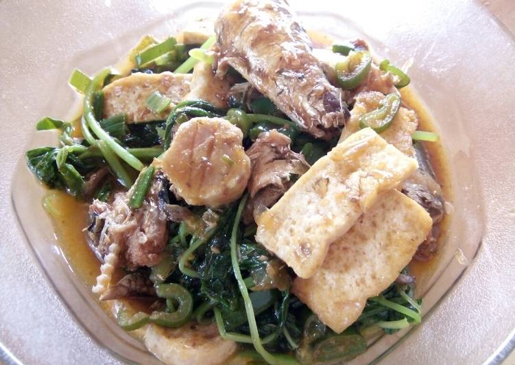 Resep Tumis Bayam Tahu Sarden yang Lezat