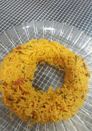 A picture of Methi pulao.