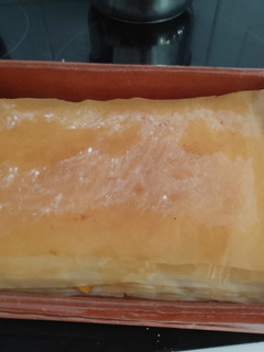 Una foto de Strudel liso de melocotón