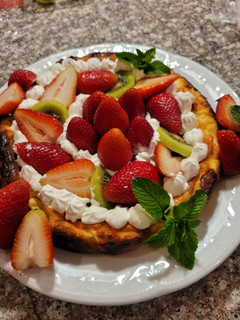 A picture of Easy Basque Cheesecake.