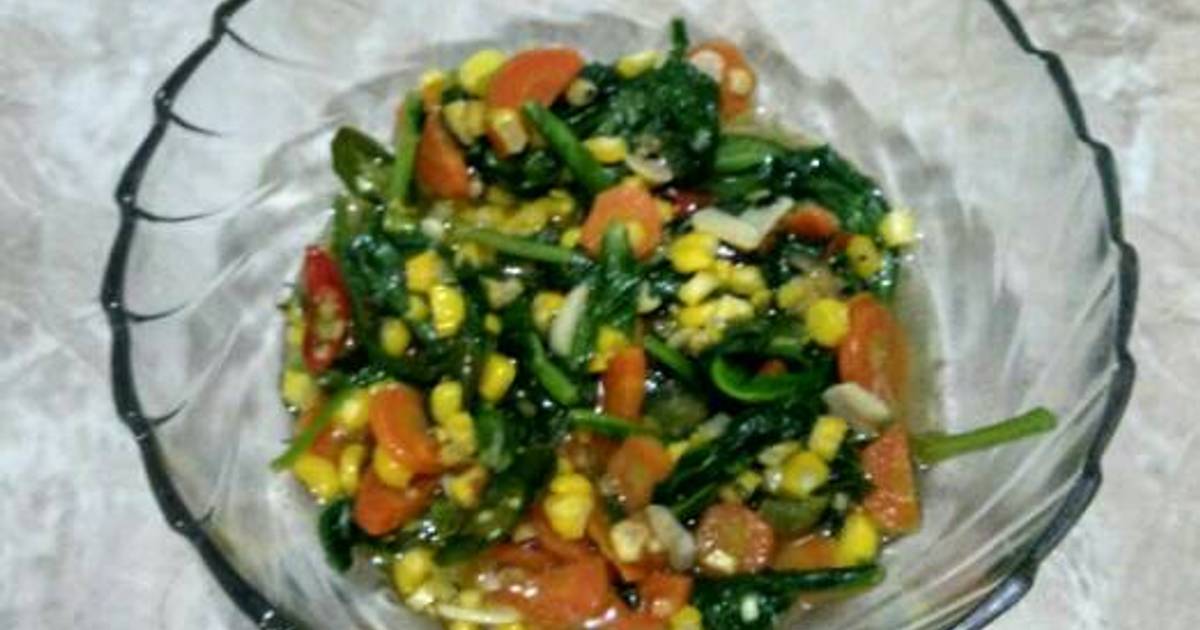 Resep Tumis Sawi Jagung Manis Oleh Rheadrina Cookpad