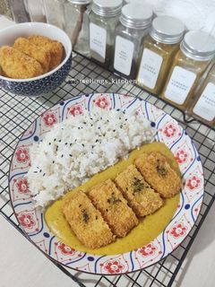 Foto resep Tofu Cutlet Curry