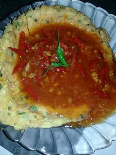 Foto resep Telor dadar saus asam manis