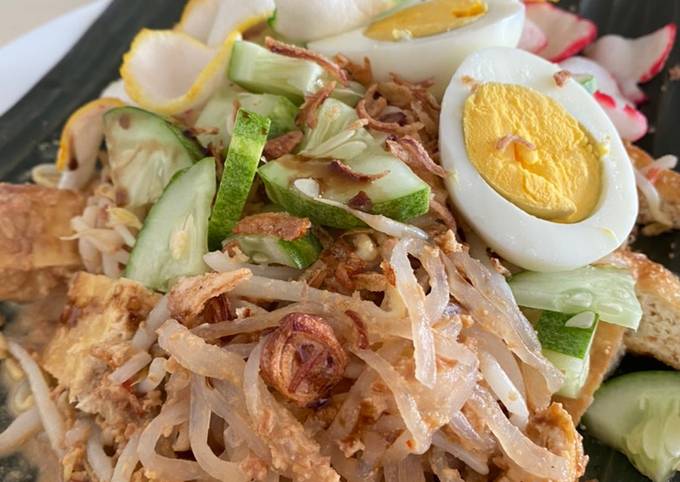 Bagaimana Membuat Ketoprak oil free, Bikin Ngiler