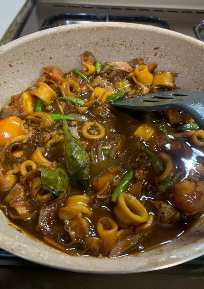 Foto resep Semur cumi bukmis