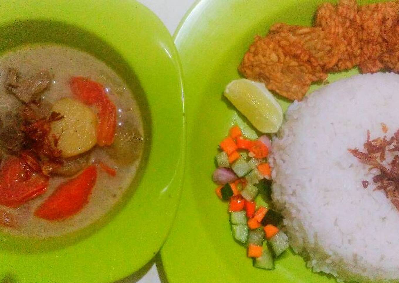 Soto Betawi Enak seperti di rumah makan