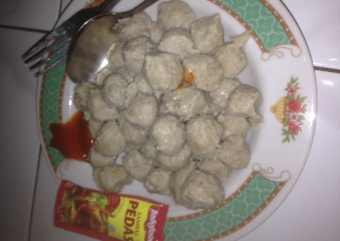 Bakso sapi kenyal tanpa bahan berbahaya