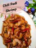 Chili Padi Shrimp 🇲🇾