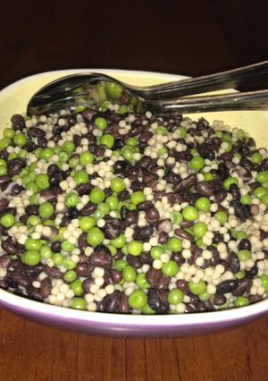 Una foto de Ensalada de legumbres con granizo