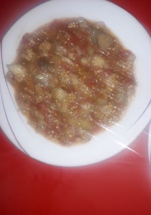 صورة لوصفة اكلة صيفية بالباذنجان 😋😋🌷