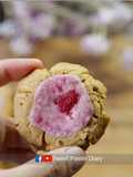 สูตรคุกกี้ ราสเบอรี่ ชีสเค้ก  Raspberry Cheesecake Cookies