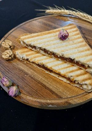 عکسی از دستور اسنک خرما