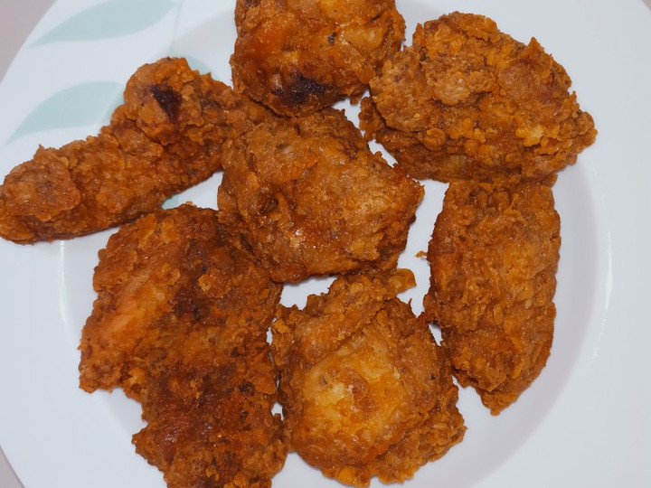 Cara Gampang Menyiapkan Ayam goreng lada hitam Ekonomis