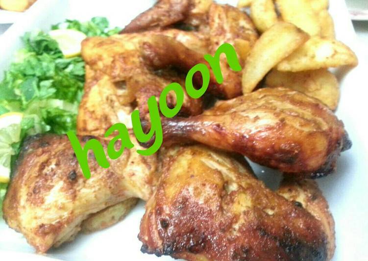 تندوري الدجاج بالفرن🍗