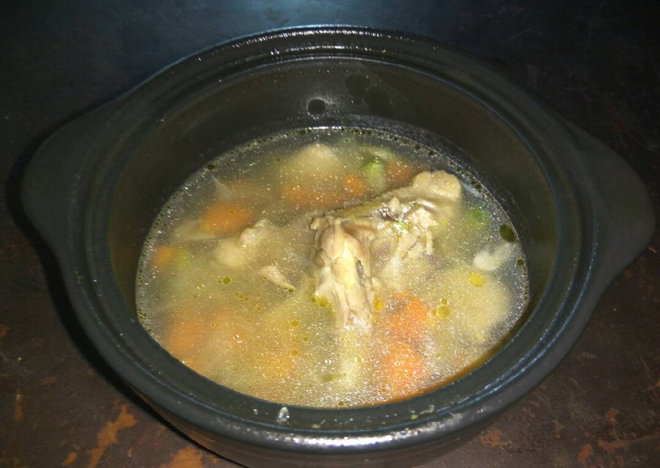 Sop Ayam Kampung (Mpasi 1y +)