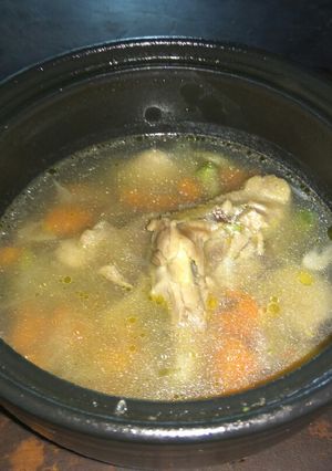 Foto resep Sop Ayam Kampung (Mpasi 1y +)