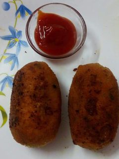 মোজরেলা চিজ স্টাফড ভেজিটেবল চপ (vegetable chop recipe in Bengali) রেসিপির প্রধান ছবি
