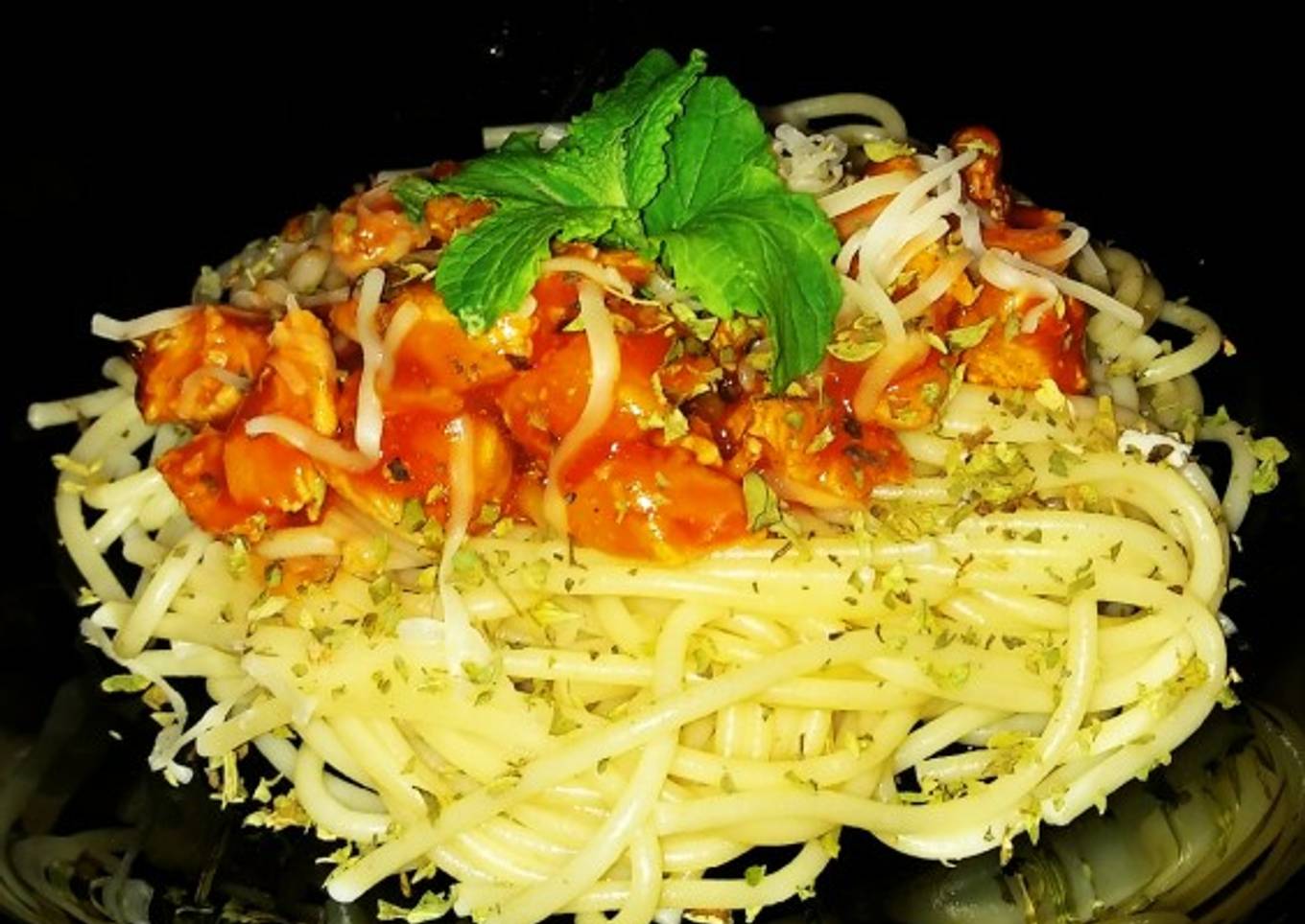 Espaguetis a la boloñesa