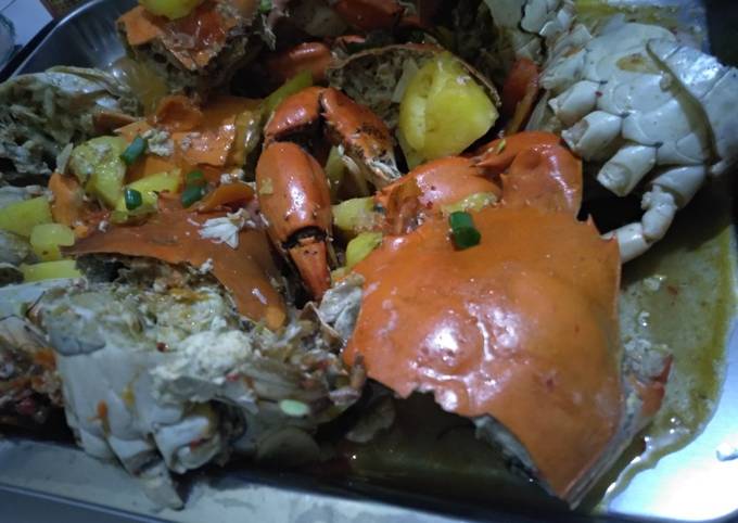 Kepiting Asam Manis Pedas