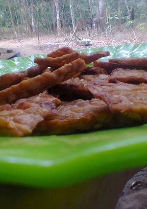 Foto resep Tempe goreng mantap rasa ayam