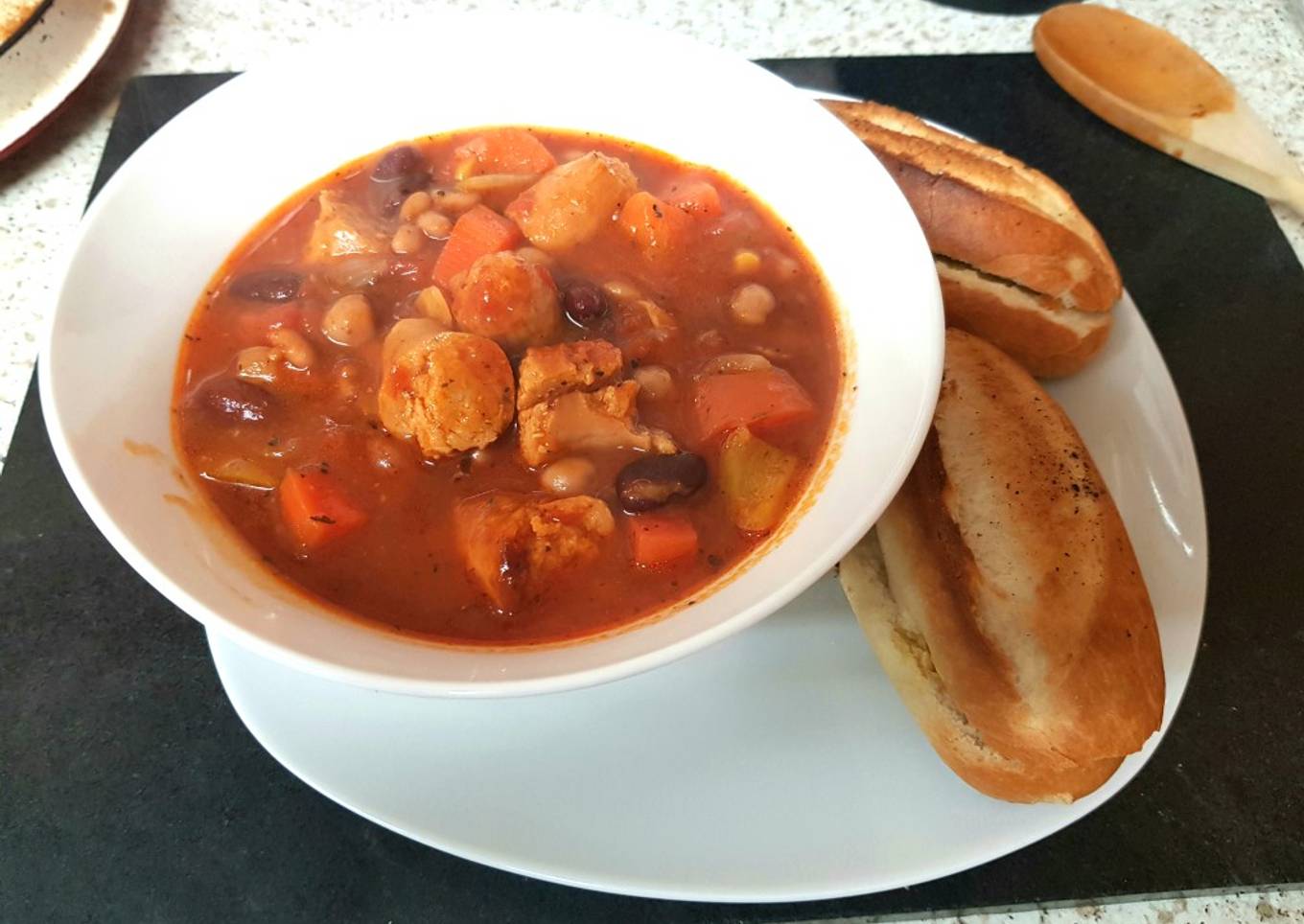 My Chicken Sausage Casserole. 😚