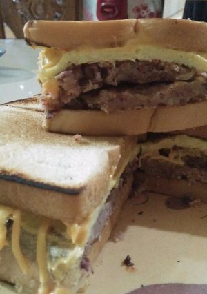 Foto resep Sandiwich Kornet Omelette