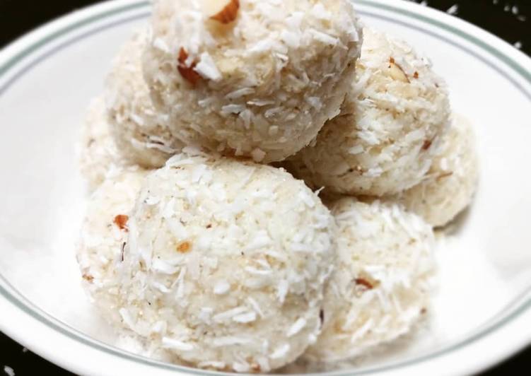Recipe of Quick Coconut Ladoos