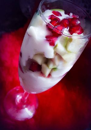 A picture of Fruit parfaitè.