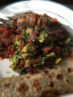 A picture of Stir fried tilapia.
