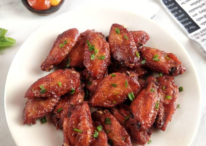 Resep Oriental Chicken Wings, Menggugah Selera