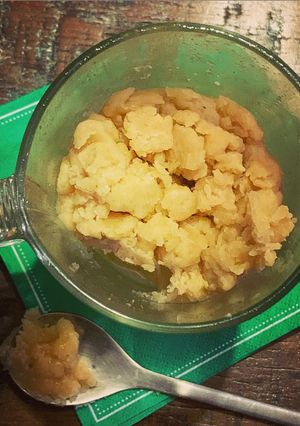 Une photo de ☆Mugcake Crumble aux Pommes☆